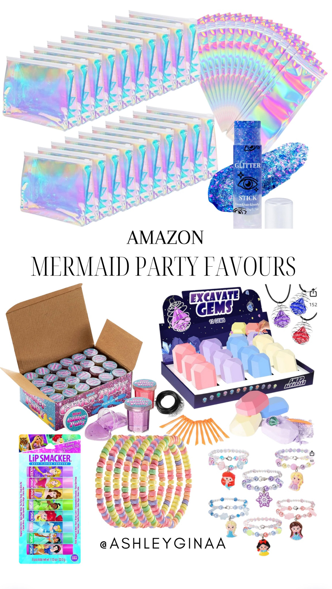 Mermaid party favours 🧜‍♀️💕✨

#LTKparties #LTKGiftGuide #LTKkids