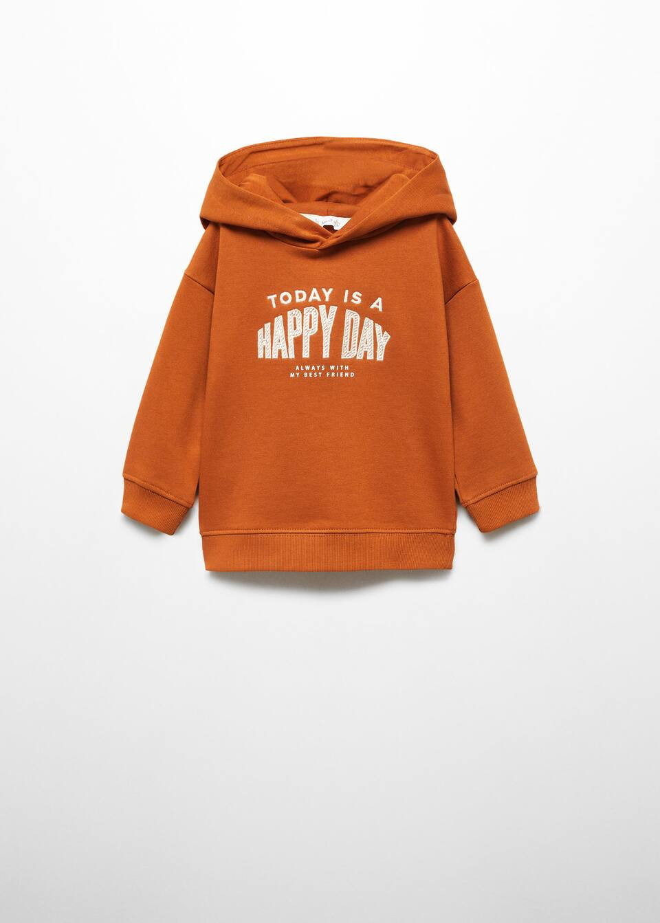 Embroidered hoodie -  Girls | Mango Kids USA | MANGO (US)