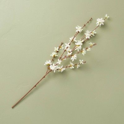 Faux Forsythia Flowering Branch - Hearth & Hand™ with Magnolia | Target