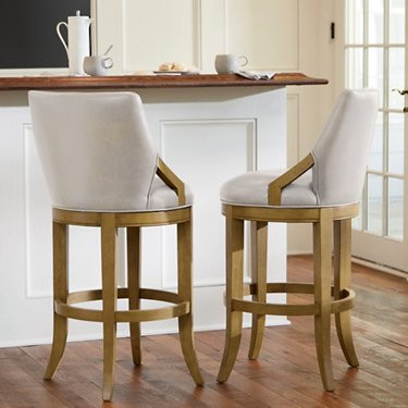 Roland Swivel Bar & Counter Stool | Grandin Road