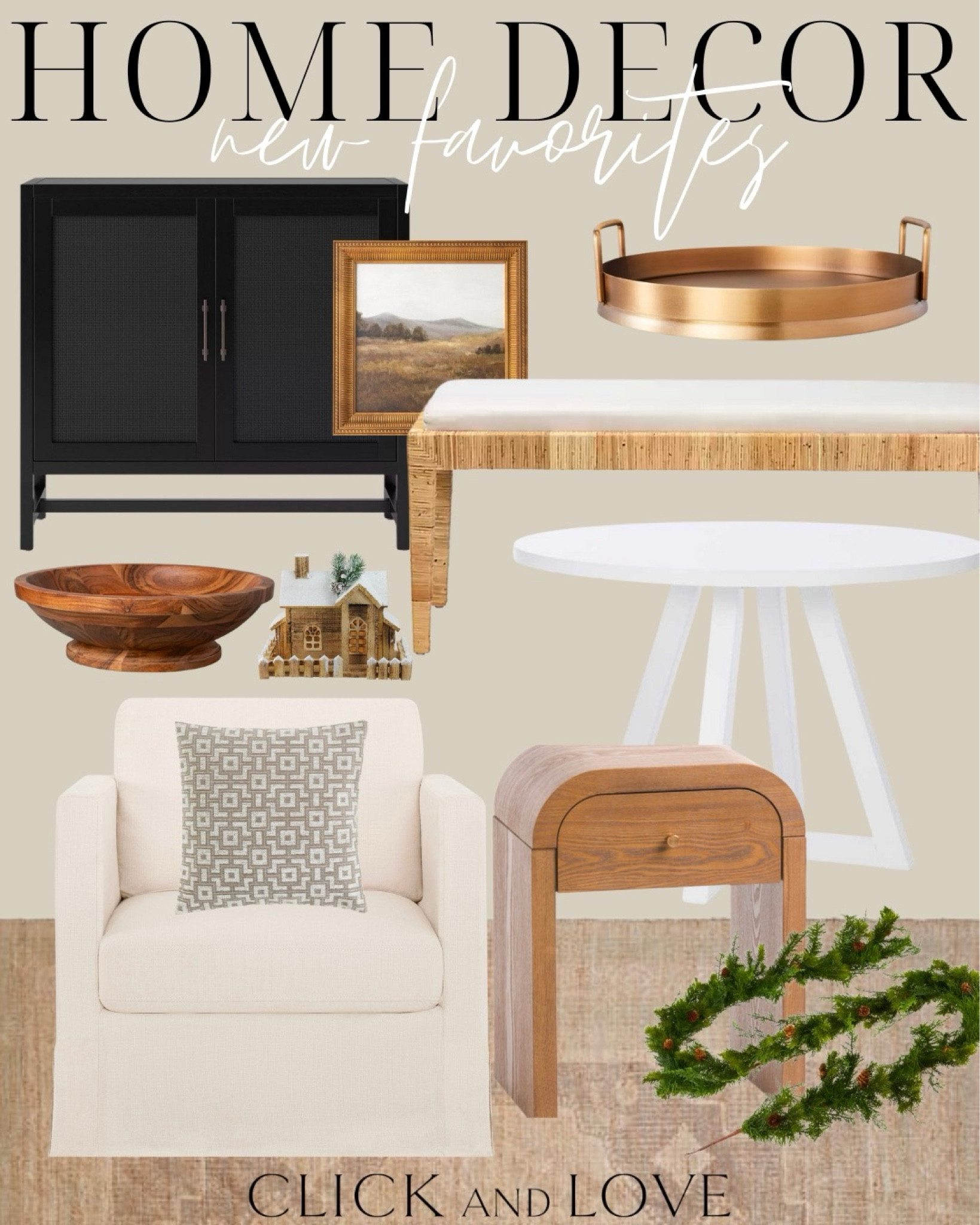 New Home Decor favorites! Affordable finds from Walmart, Target, H&M and more! Lots of items under $50 and under $100. Take a look now!

Home decor, accent home decor, Walmart home, Target home, Kirkland’s home, H&M home, cabinet storage, affordable chair, accent chair, greenery, white dining table, affordable art, gift ideas, hostess gift idea, woven bench, wooden accents, wooden bowl, side table, nightstand, Christmas decor, gingerbread village, $300 rug find

#LTKstyletip #LTKfindsunder100 #LTKhome