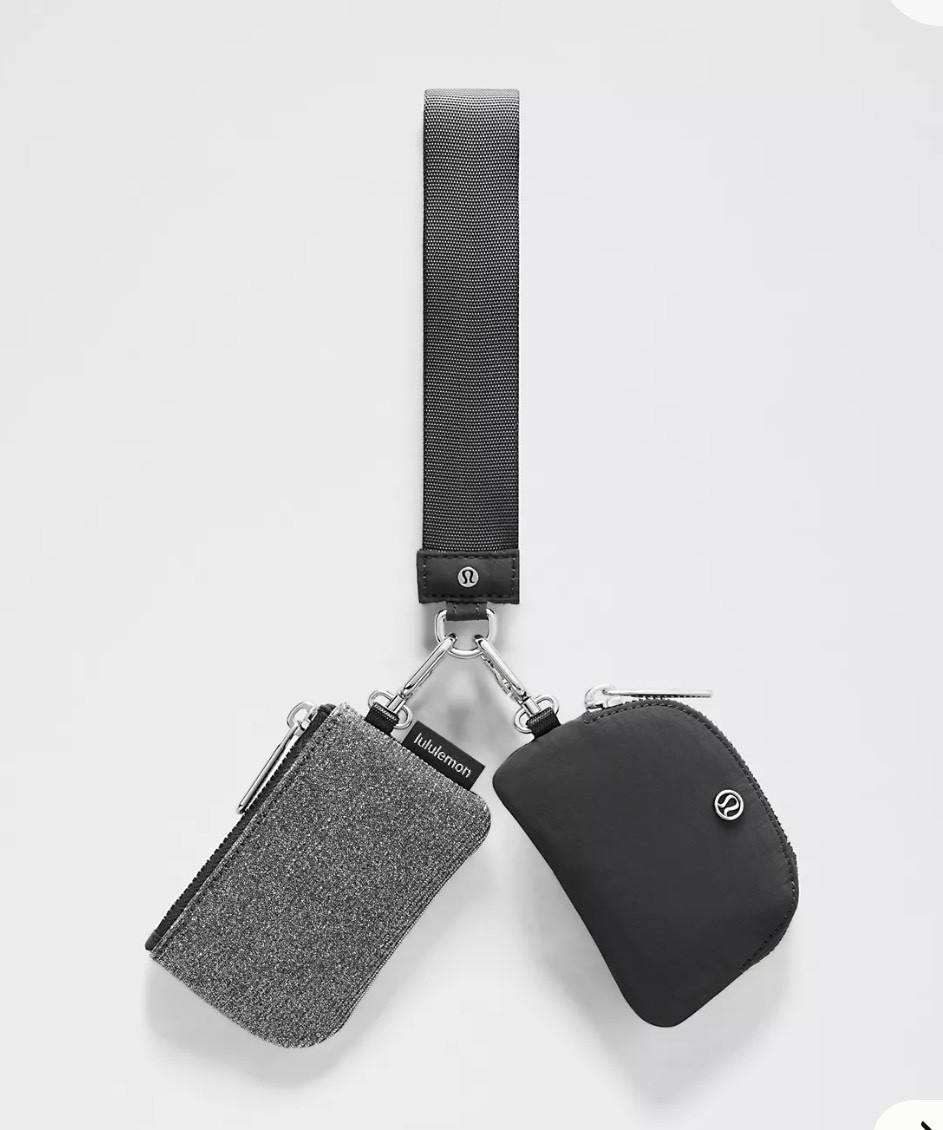 Lululemon has their popular Dual Pouch on sale for only $24 today in Black Shimmer! This was designed to easily take essentials on the go, but the detachable pouches let you customize the look and function, and the pouches can be used as standalone wallets. Ships free also!

#LTKSaleAlert #LTKBeauty #LTKHome