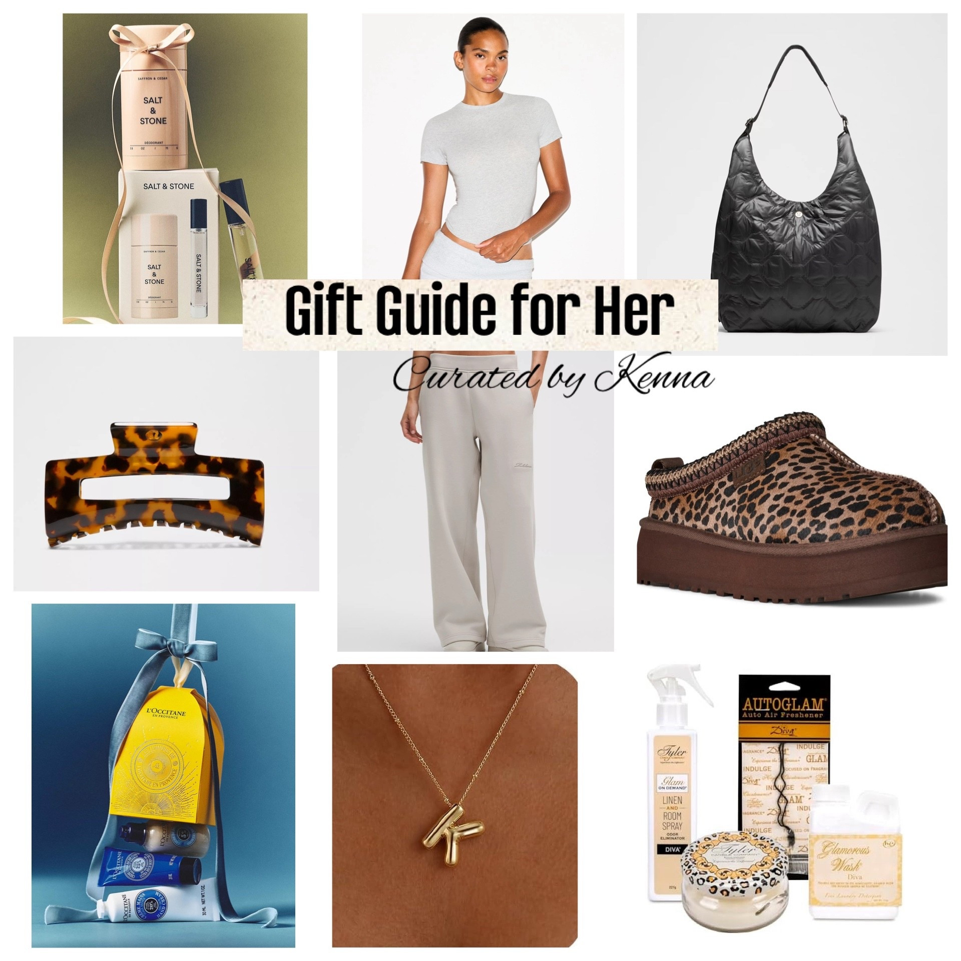 Gift guide for her. Curated by Kenna who is a 22 year old lover of everything trending. 

#LTKShoeCrush #LTKFindsUnder50 #LTKGiftGuide