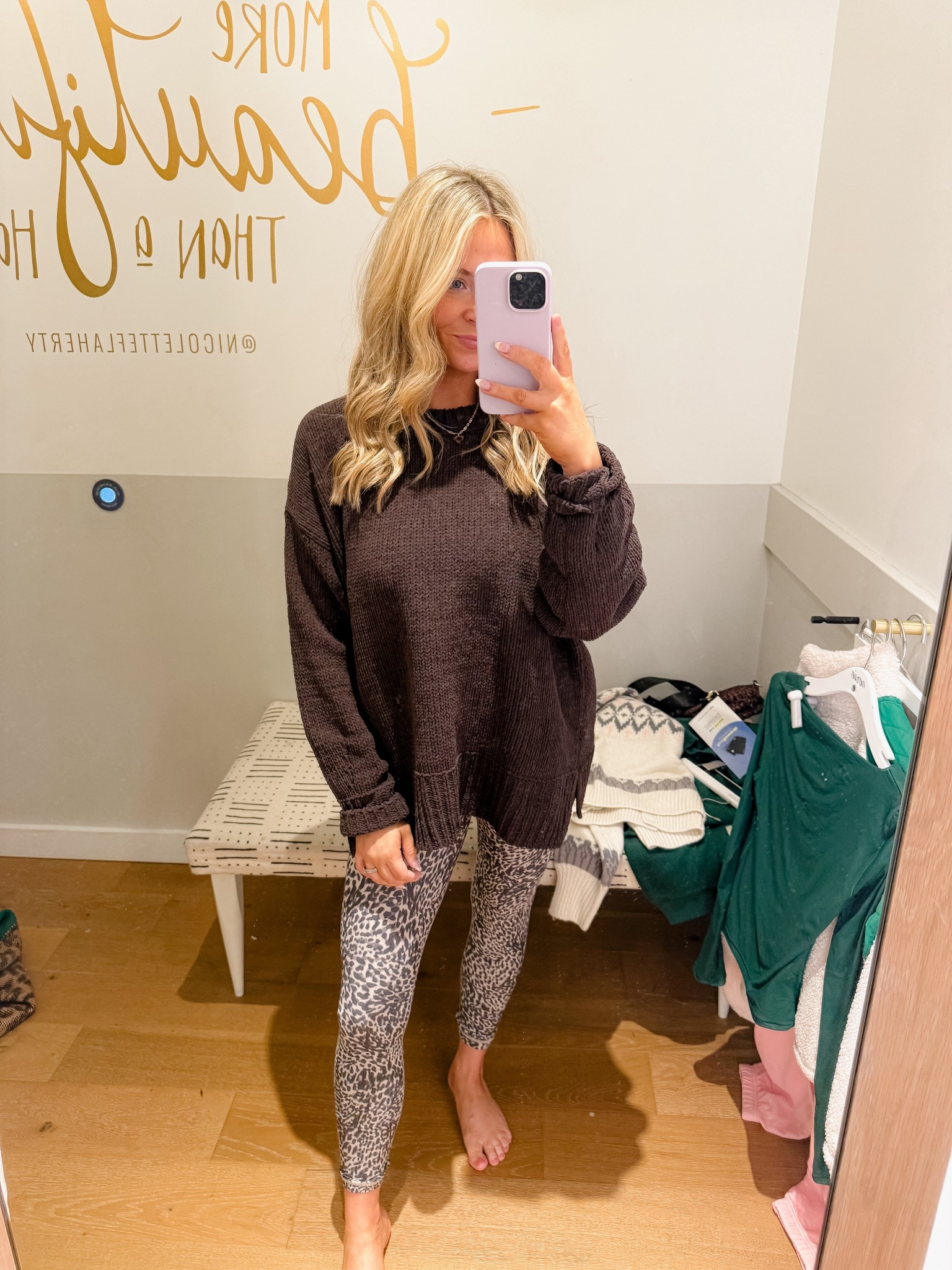 The softest sweater from Aerie! Love the chocolate brown for fall 🤎🍂🫶🏻

#LTKStyleTip #LTKFindsUnder50 #LTKSaleAlert