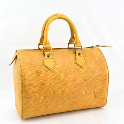 LOUIS VUITTON Epi Speedy 25 Hand Bag Yellow M43019 LV Auth C2007RS807 | eBay | eBay US