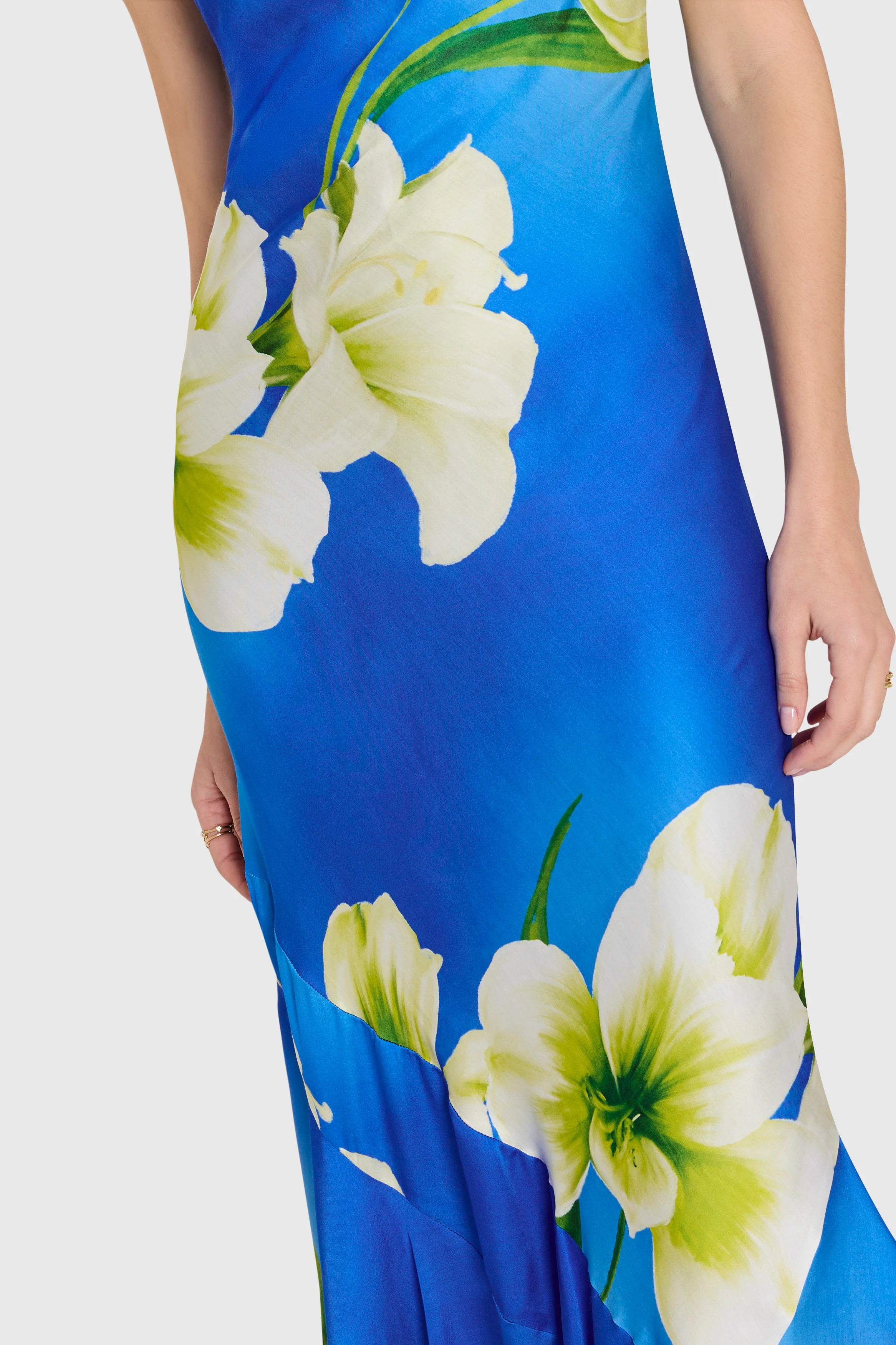 Gabriella Midi Dress in Mallorca | Amanda Uprichard