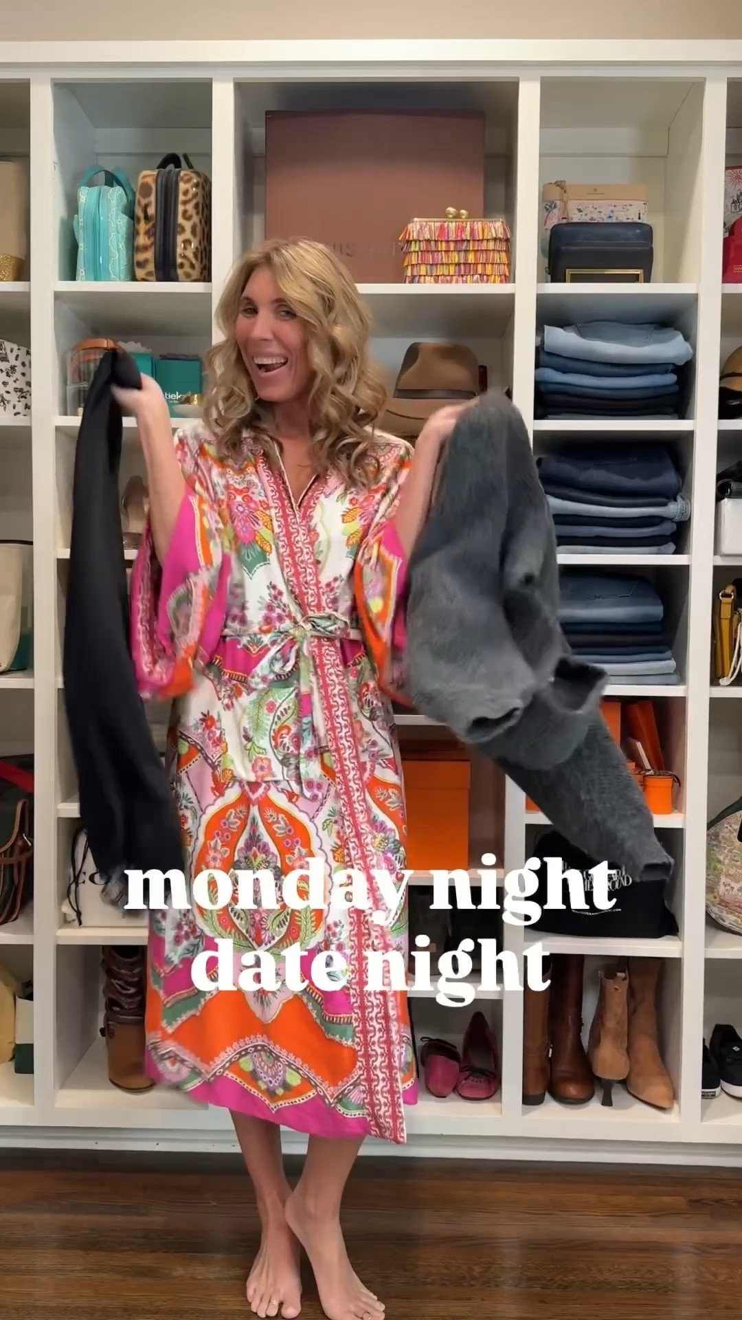 I can’t believe how cold it is! It was so nice and now it’s freezing and soooo windy!

I’m going with this sweater because it was still out, and paired it with this silky skirt. I wasn’t sure about the boots, but I think they’ll do!