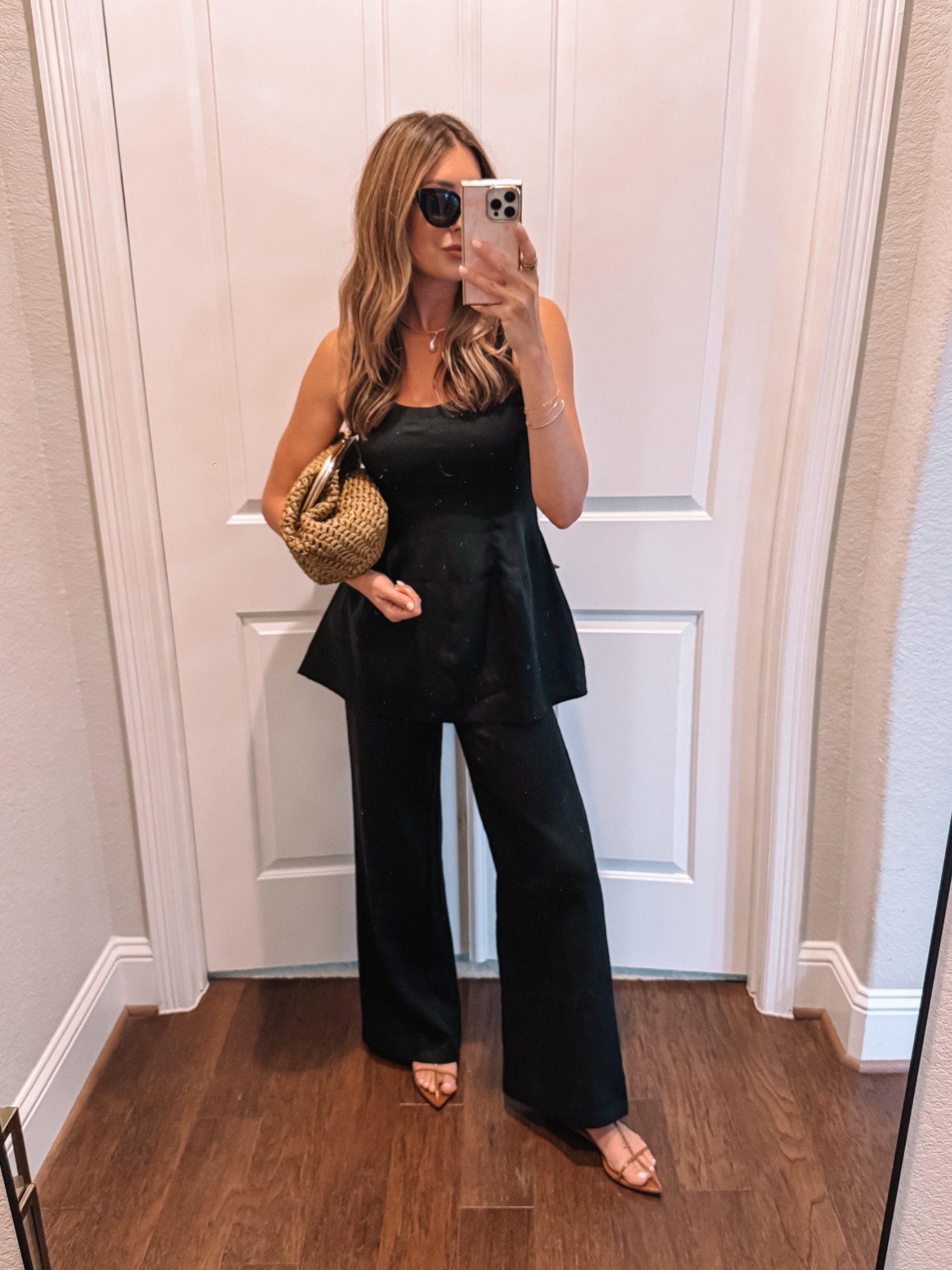 Medium in top, small in pants