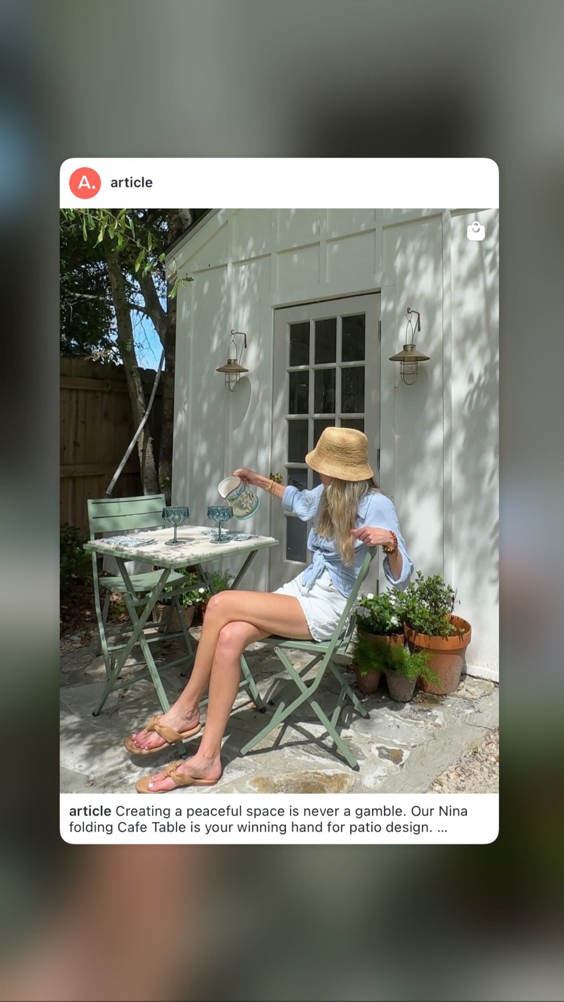 @Article with the perfect summer patio setup ☀️

#LTKdayinmylife #LTKSeasonal #LTKHome