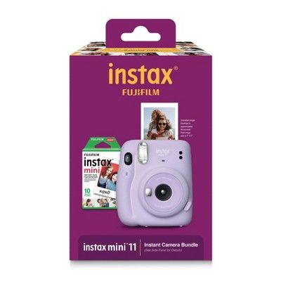 Fujifilm Instax Mini 11 Instant Film Camera Bundle - Purple | Target