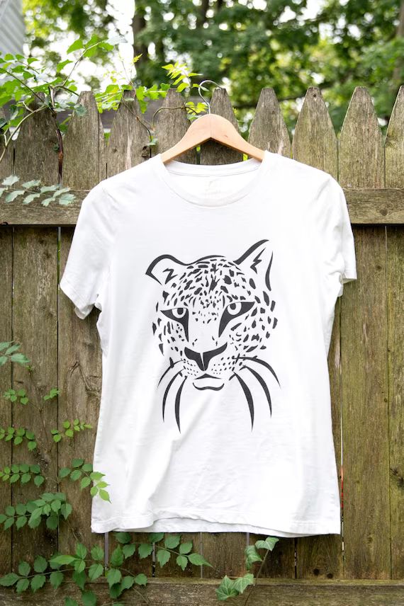 Love Fashion Leopard Graphic T-shirt | Etsy (US)