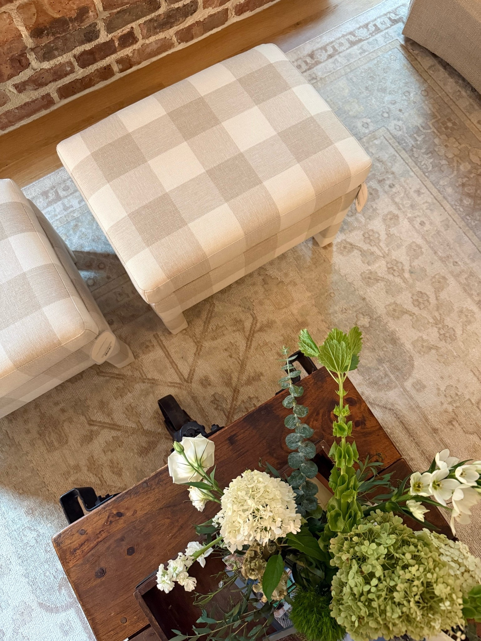 Out with the old, in with the new ottomans! 🥰 also, my rug is back in stock!

#LTKHome #LTKSeasonal #LTKmomlife
