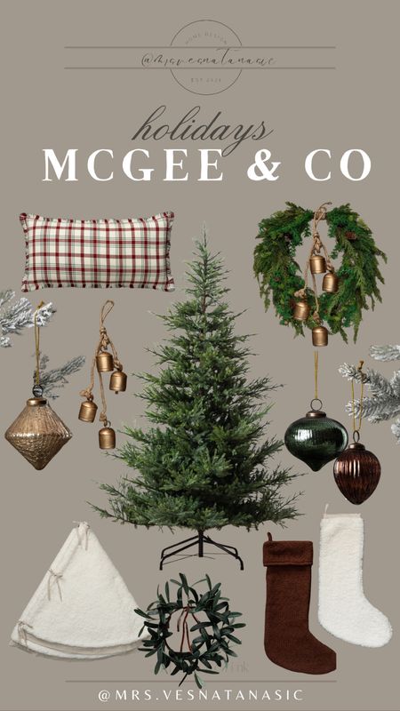 McGee & Co Holiday favorite picks!!

Christmas, Christmas tree, McGee & Co, Holidays, Ornaments, ribbon, Wreath, bells, throw pillow, stockings, ornament, glass ornament, bells, holiday bells, 

#LTKhome #LTKSeasonal #LTKHoliday
