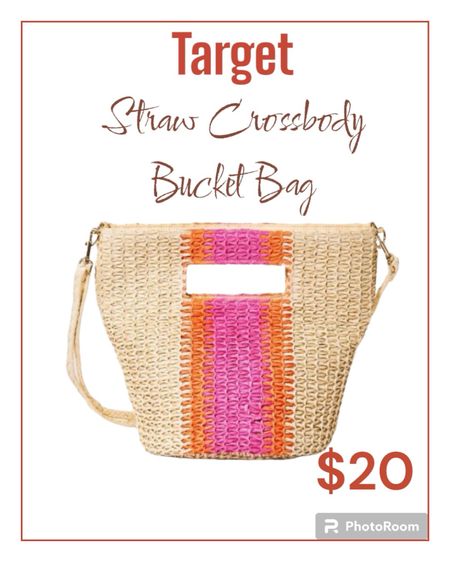 Cute straw bag at Target for $20.00. Great summer style. 

#target
#strawbag

#LTKfindsunder50 #LTKitbag