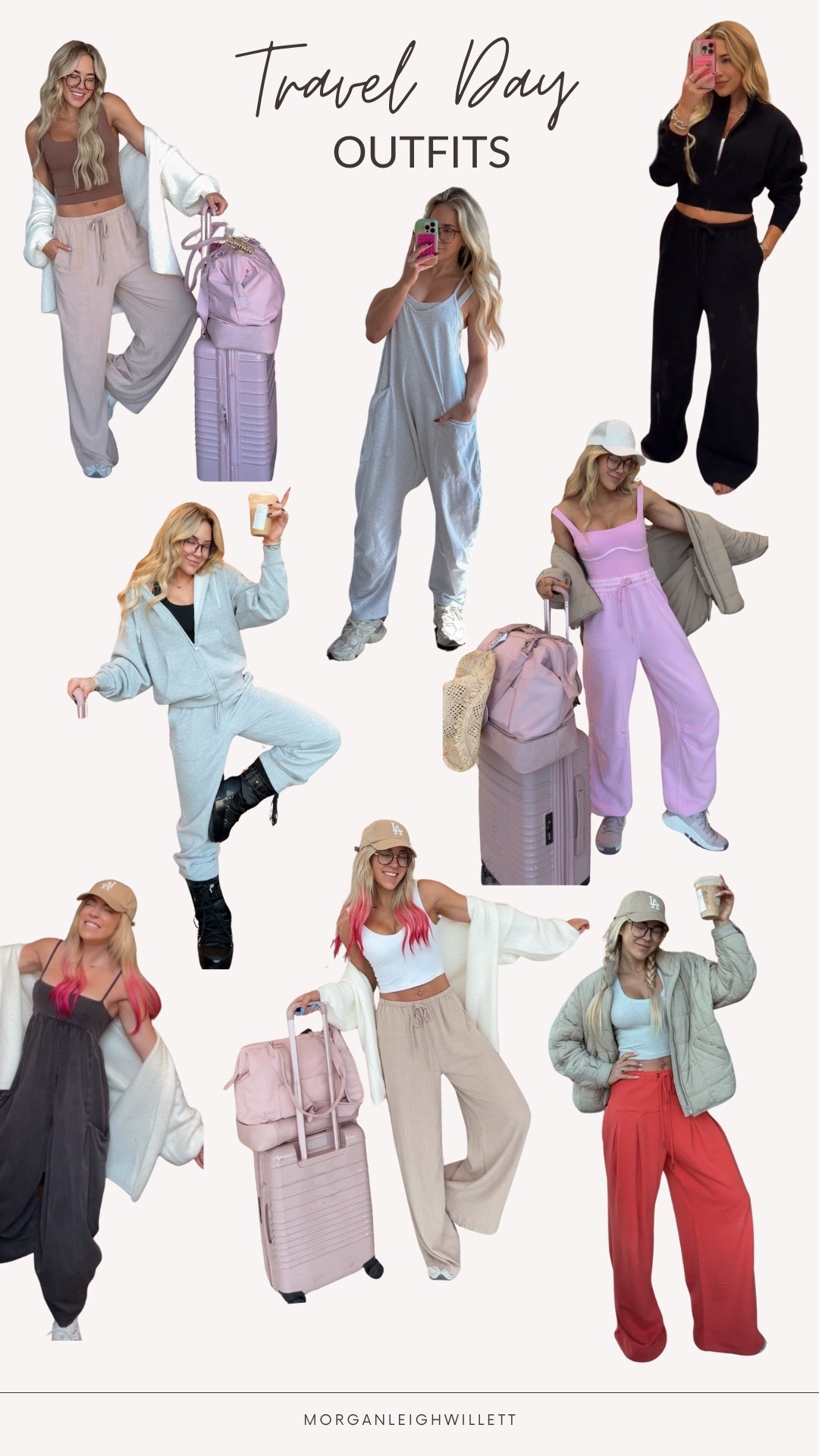 My favorite travel day outfits! I love wearing a comfy yet put together outfit!

#LTKActive #LTKTravel #LTKootd