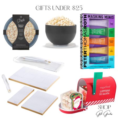 Gifts under $25! Great stocking stuffers or white elephant gifts! 

#LTKunder50 #LTKGiftGuide #LTKHoliday