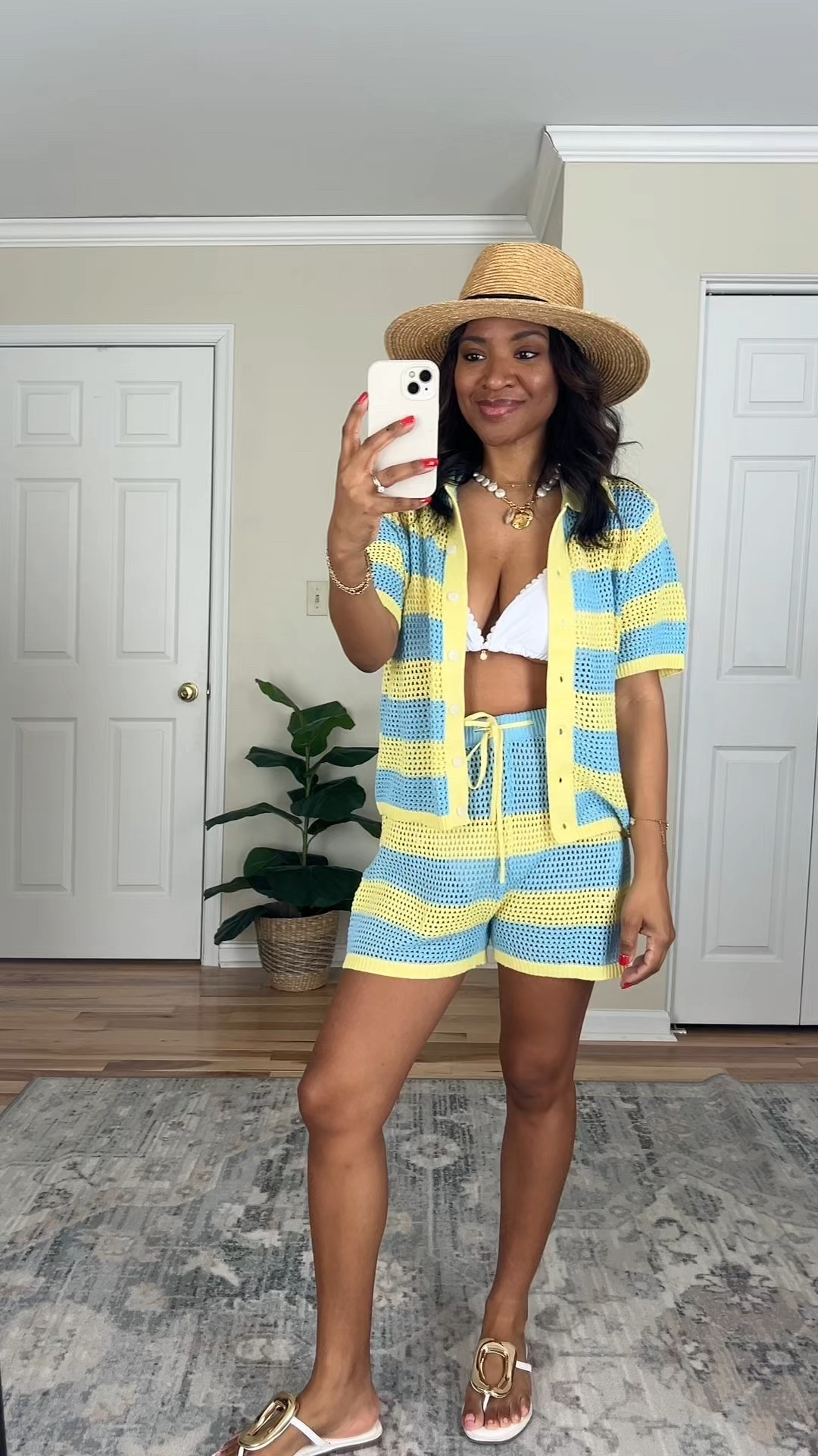 Wearing a small in this set and medium in bikini 

#ltkover40 #ltkseasonal