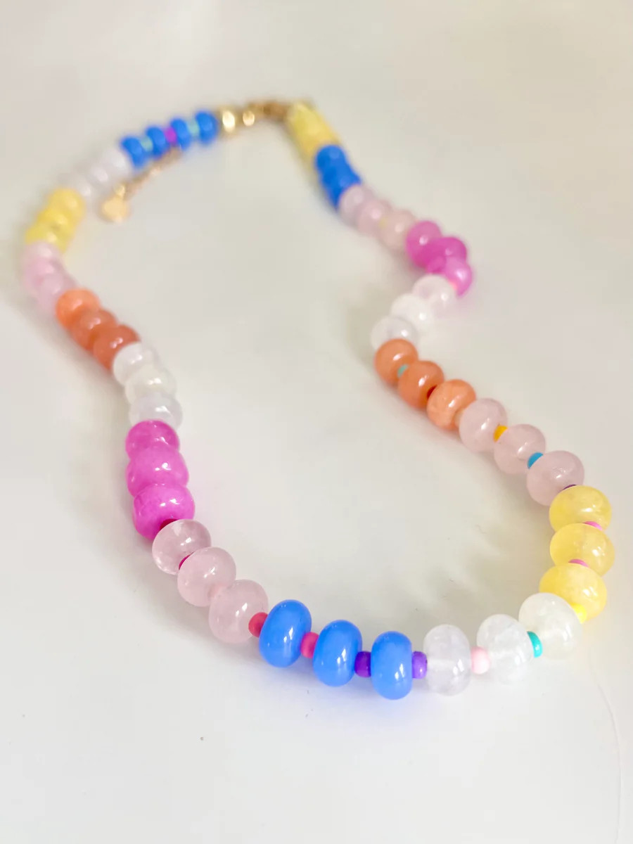 Gemstone Candy Necklace - Zinnia | MODish Design Co