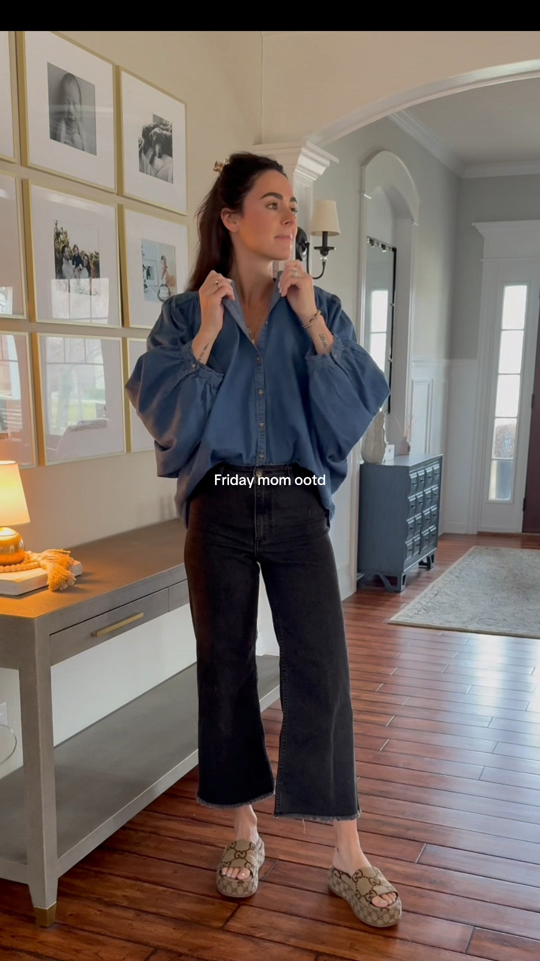 My favorite jeans ever!! 

Mom ootd, comfy ootd, billabong, pilcro, Anthropologie, Gucci, sandals, spring ootd, wide leg denim

#LTKStyleTip #LTKSeasonal #LTKFindsUnder100