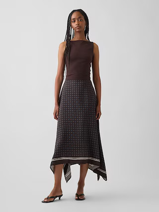 Handkerchief Maxi Skirt | Gap (US)