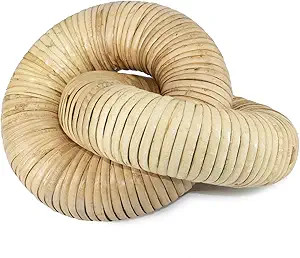 Rattan Chain Link Décor, Hand Woven 2 Pieces Table Decor with Bohemian Style | Amazon (US)