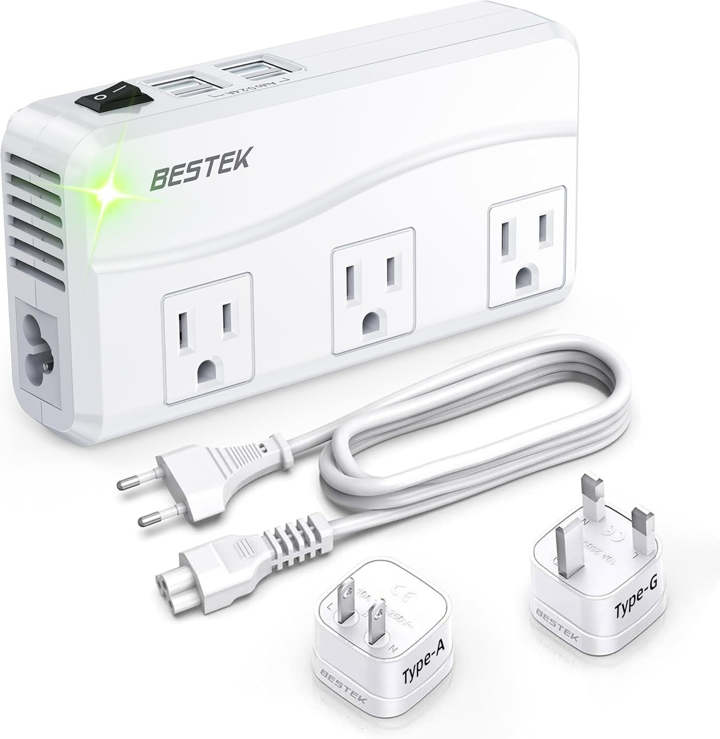 BESTEK Universal Travel Adapter 220V to 110V Converter | Amazon (US)