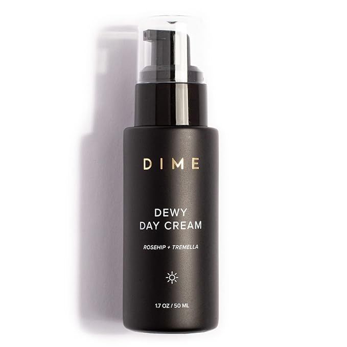 Dime Beauty Dewy Day Cream, Light moisturizer with Rosehip and Tremella Promoting Collagen and El... | Amazon (US)