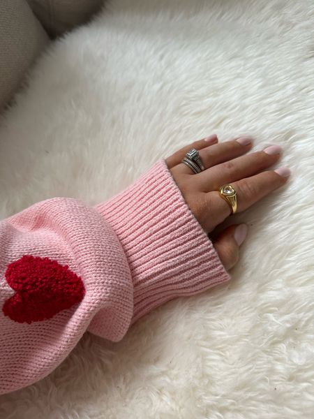 valentine’s day sweater and accessories 

#LTKSeasonal #LTKGiftGuide #LTKMostLoved