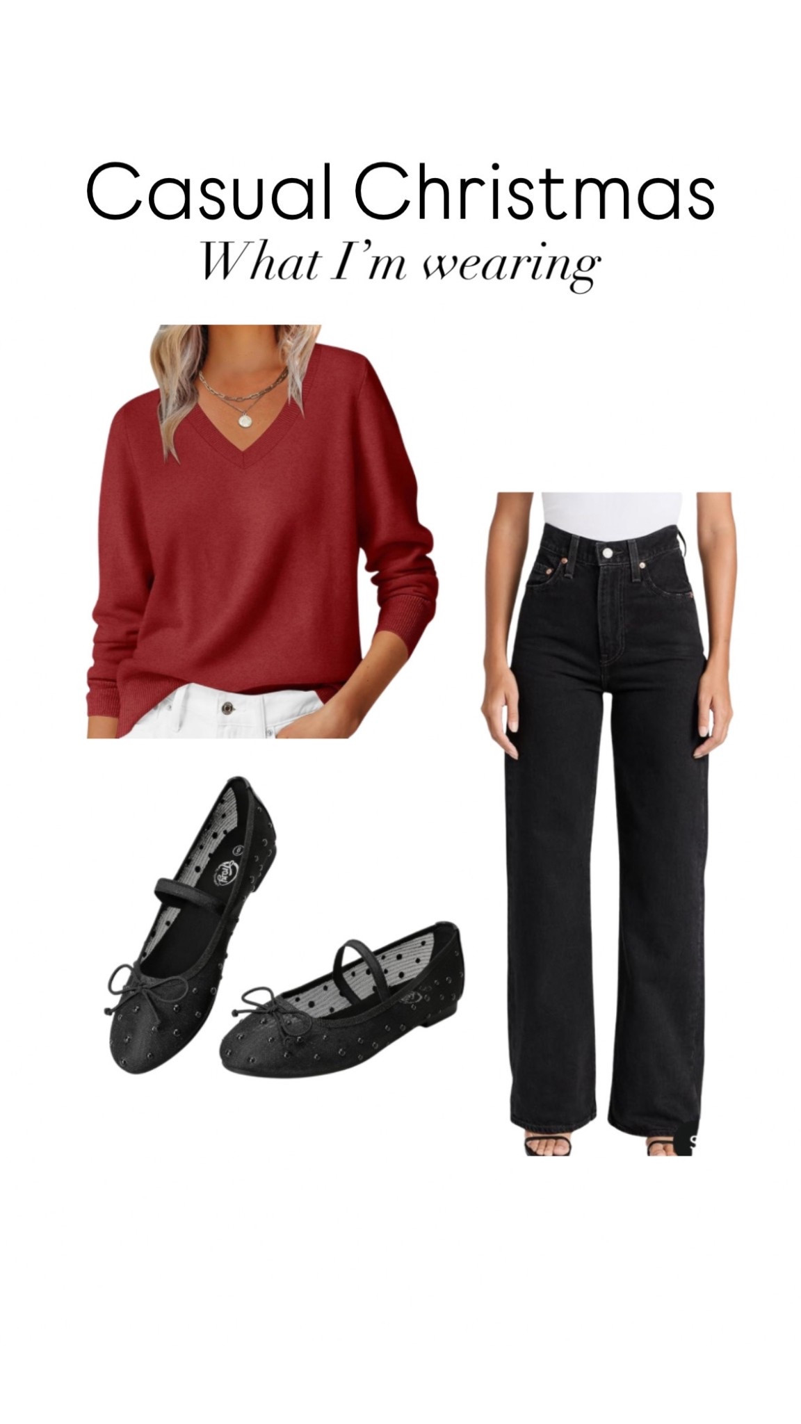 Holiday outfit, Christmas outfit, casual holiday outfit 

#LTKOver40 #LTKootd #LTKFindsUnder100