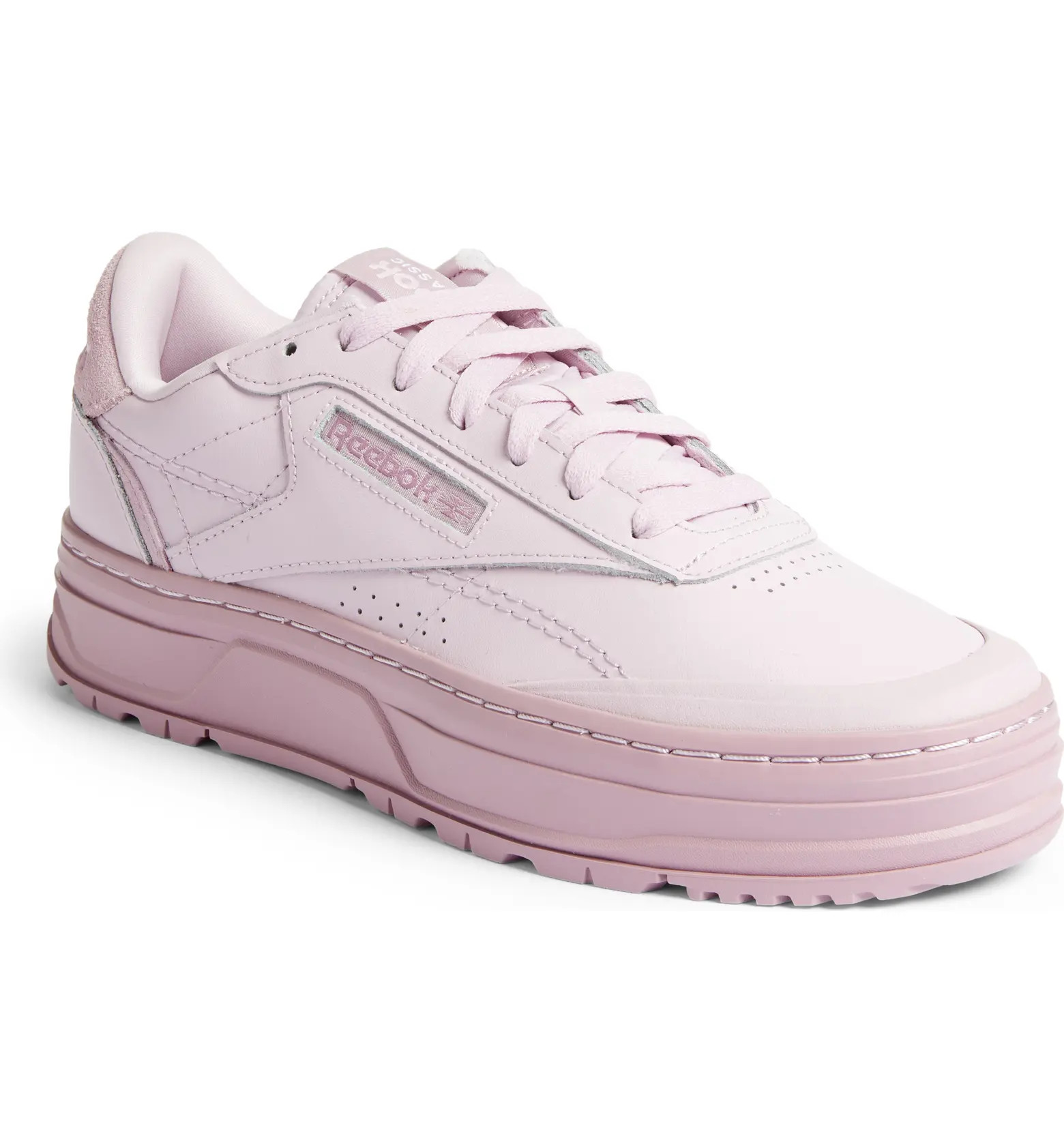 Club C Double Geo Platform Sneaker | Nordstrom