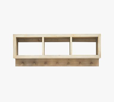 Folsom Entryway Wall Shelf with Hooks | Pottery Barn (US)
