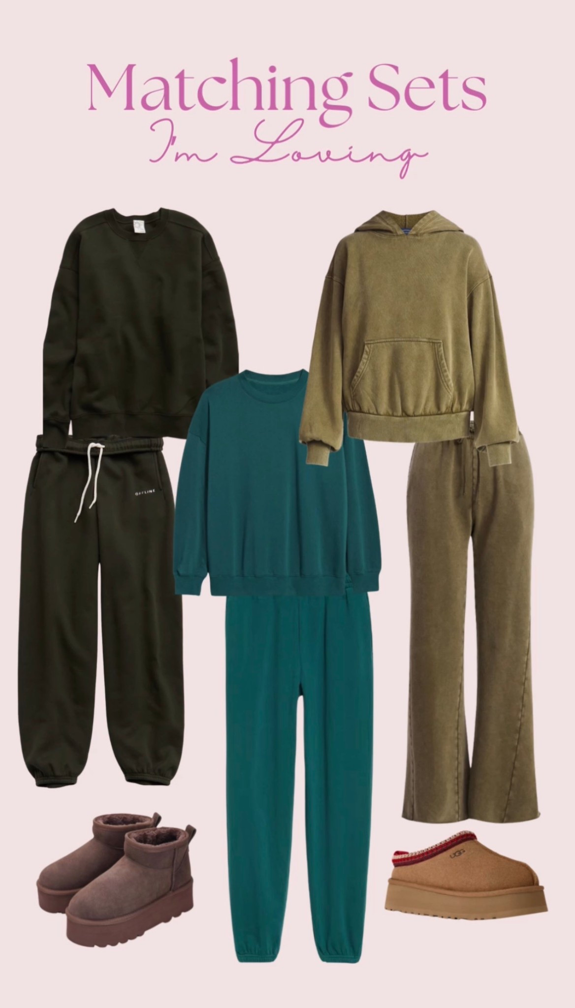 Obsessed with matching sets rn, cozy and put together! 

#LTKmomlife #LTKValentine #LTKootd