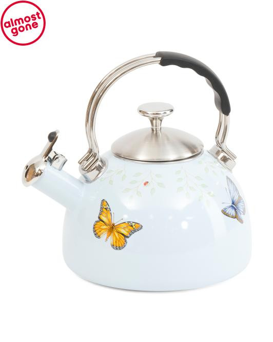 2.5qt Butterfly Meadow Tea Kettle | TJ Maxx