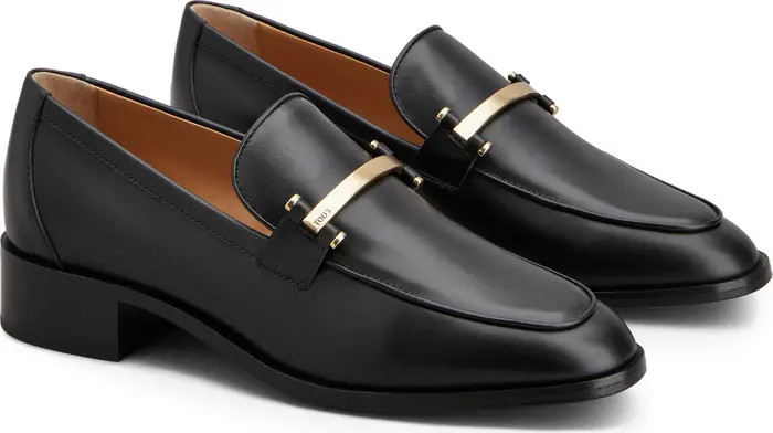 Tod's Barretta Block Heel Loafer (Women) | Nordstrom | Nordstrom