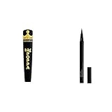 Wet n Wild Big Poppa Mascara, Blackest Black, 0.27 Fl Oz + wet n wild Mega Last Breakup-Proof Liquid | Amazon (US)