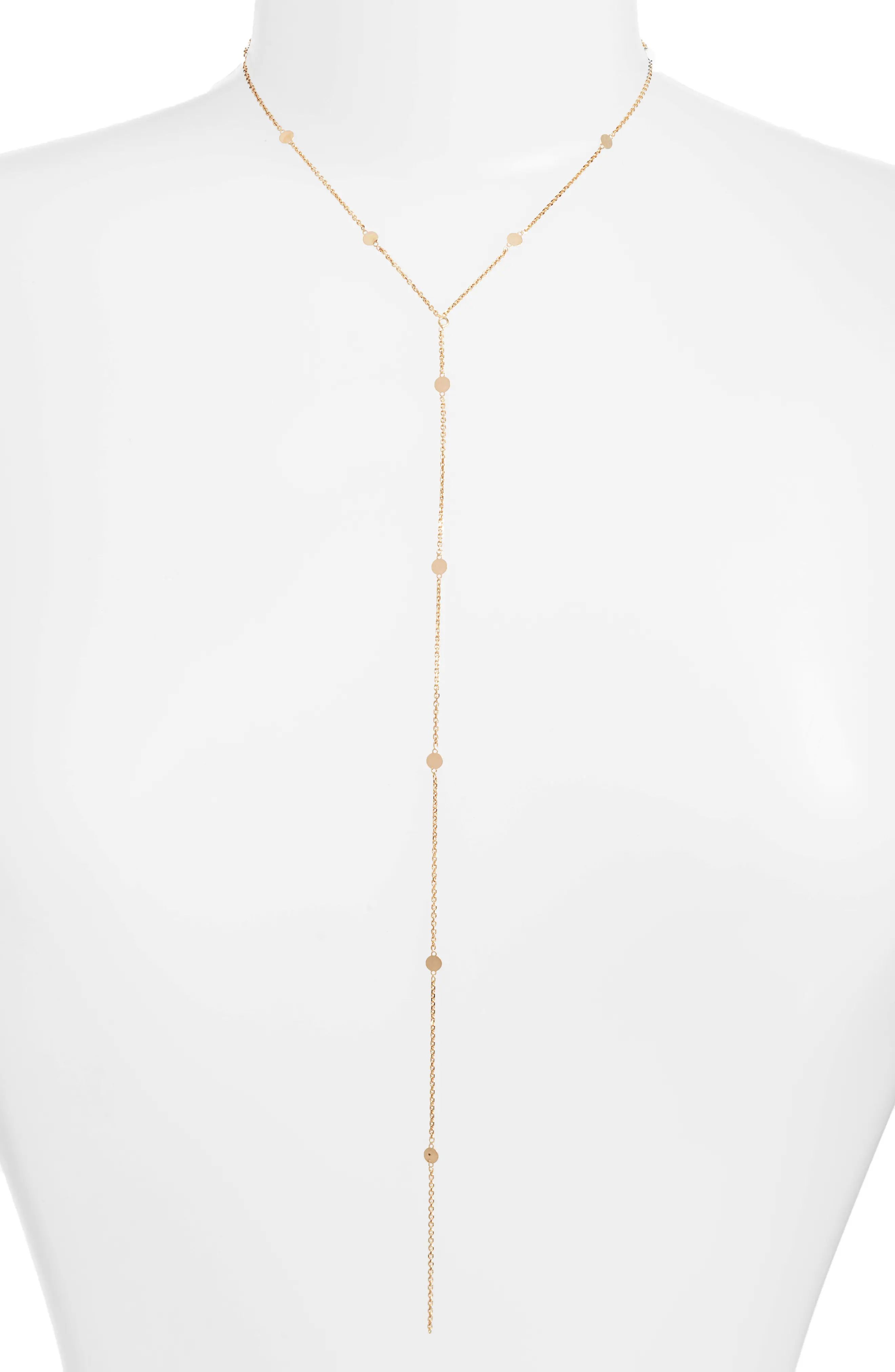 Mirror Station Lariat Necklace | Nordstrom