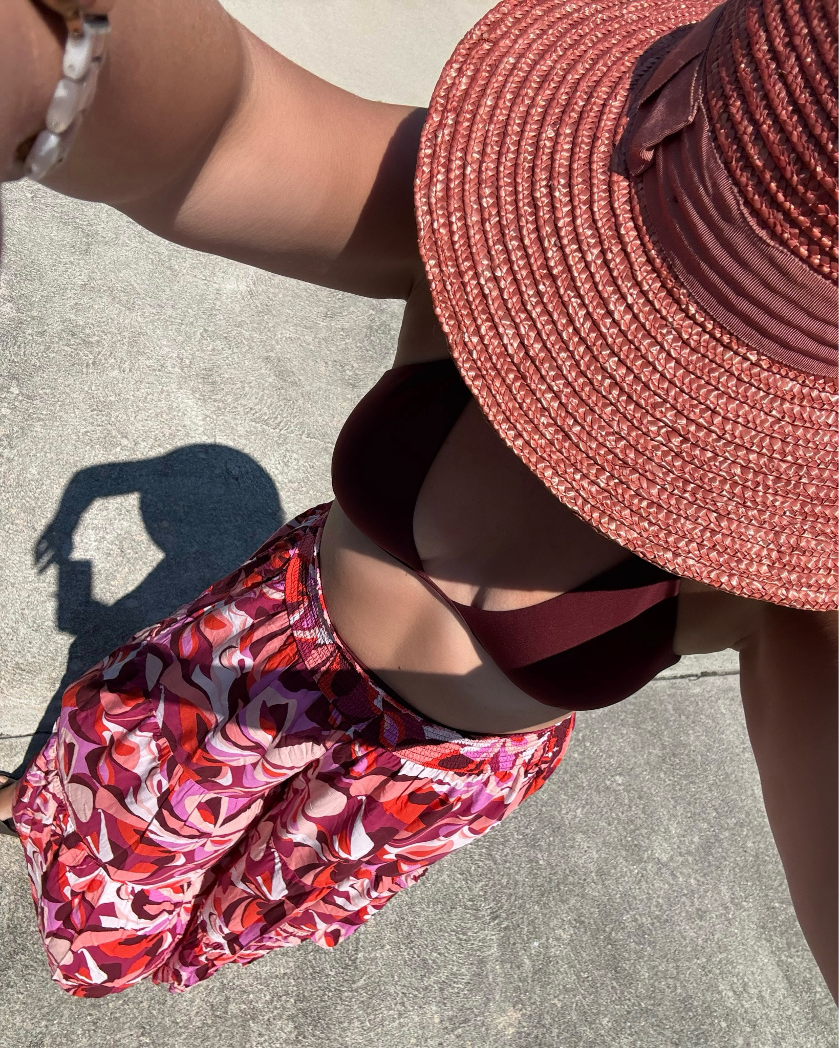 beach vacation outfit. wearing a large in the swimsuit top & xl in the bottom.

#LTKMidsize #LTKSwim #LTKTravel