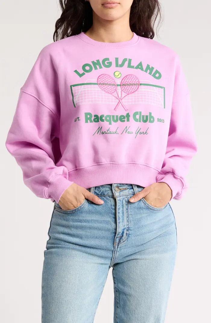 Ripple Junction Long Island Racquet Club Crewneck Sweatshirt | Nordstromrack | Nordstrom Rack