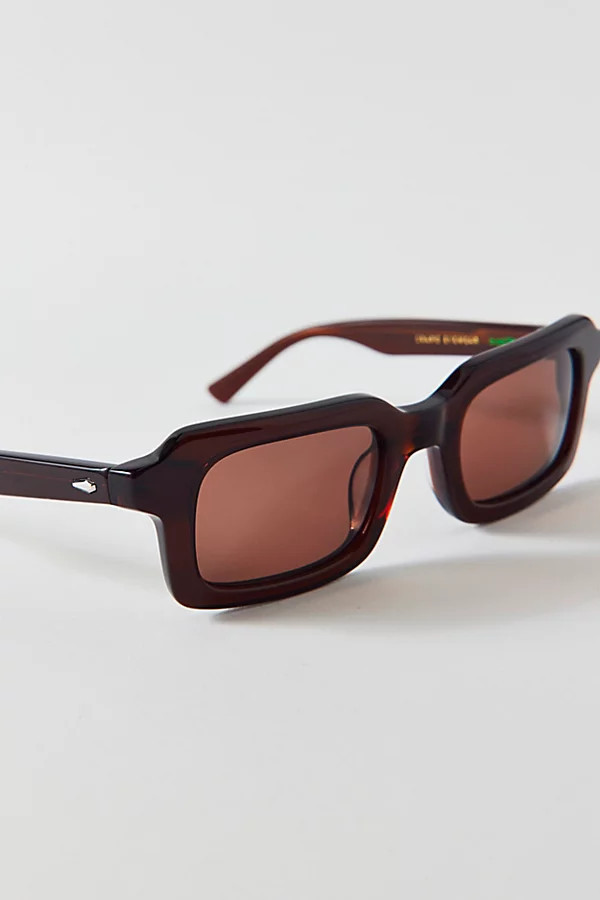 Crap Eyewear The Lucid Blur Sunglasses in Crystal Cola, Women's at Urban Outfitters | Urban Outfitters (US and RoW)