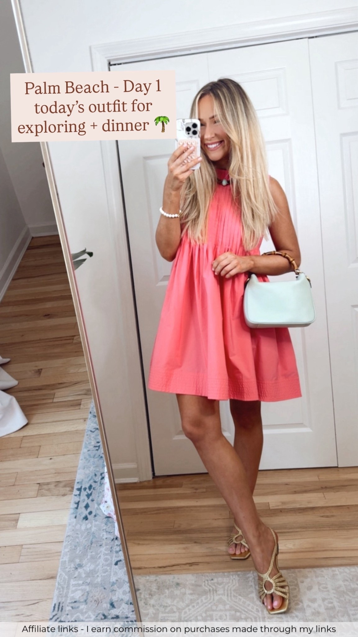 Affiliate links - I earn commission on purchases made through my links | Palm Beach outfit, resort wear, Walmart dress, beach vacation outfit 

#LTKTravel