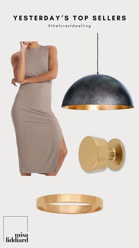 A few of the top sellers from yesterday! The Pose Sands dress from Vuori is a staple in my wardrobe, I have it in multiple colors. This Made by Mary ring is perfect for stacking or looks classy and minimalist by itself. The Sigmund pendant light is what we have over our kitchen island in the largest size.

#LTKHome #LTKStyleTip
