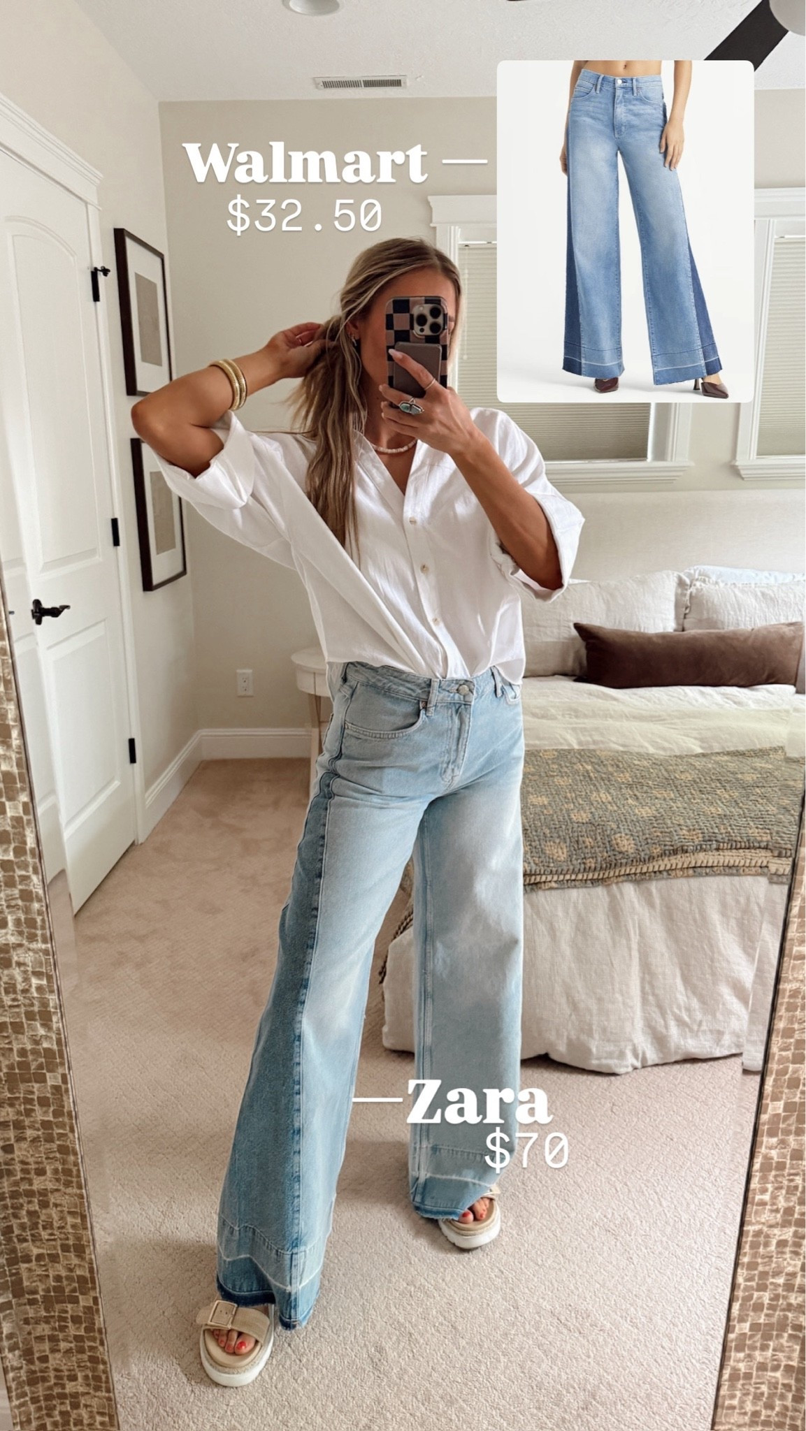 These Zara pants are some of my favorite pants and currently oos at Zara, luckily Walmart designed some similar & I was pleasantly surprised when I tried them on! 

Order your tts!

#LTKxWalmart #LTKdayinmylife #LTKgrwm