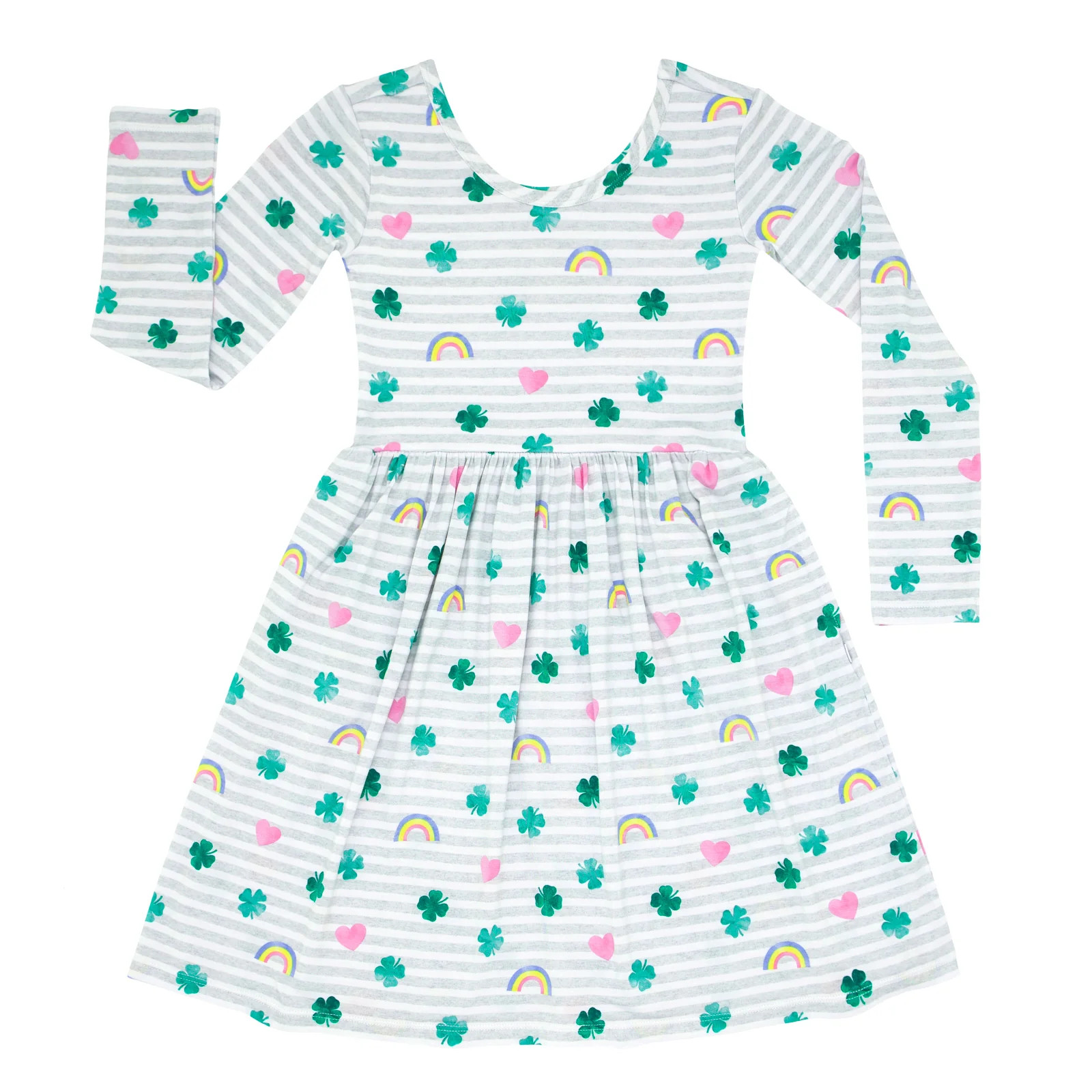 Lucky in Love Skater Dress | Little Sleepies