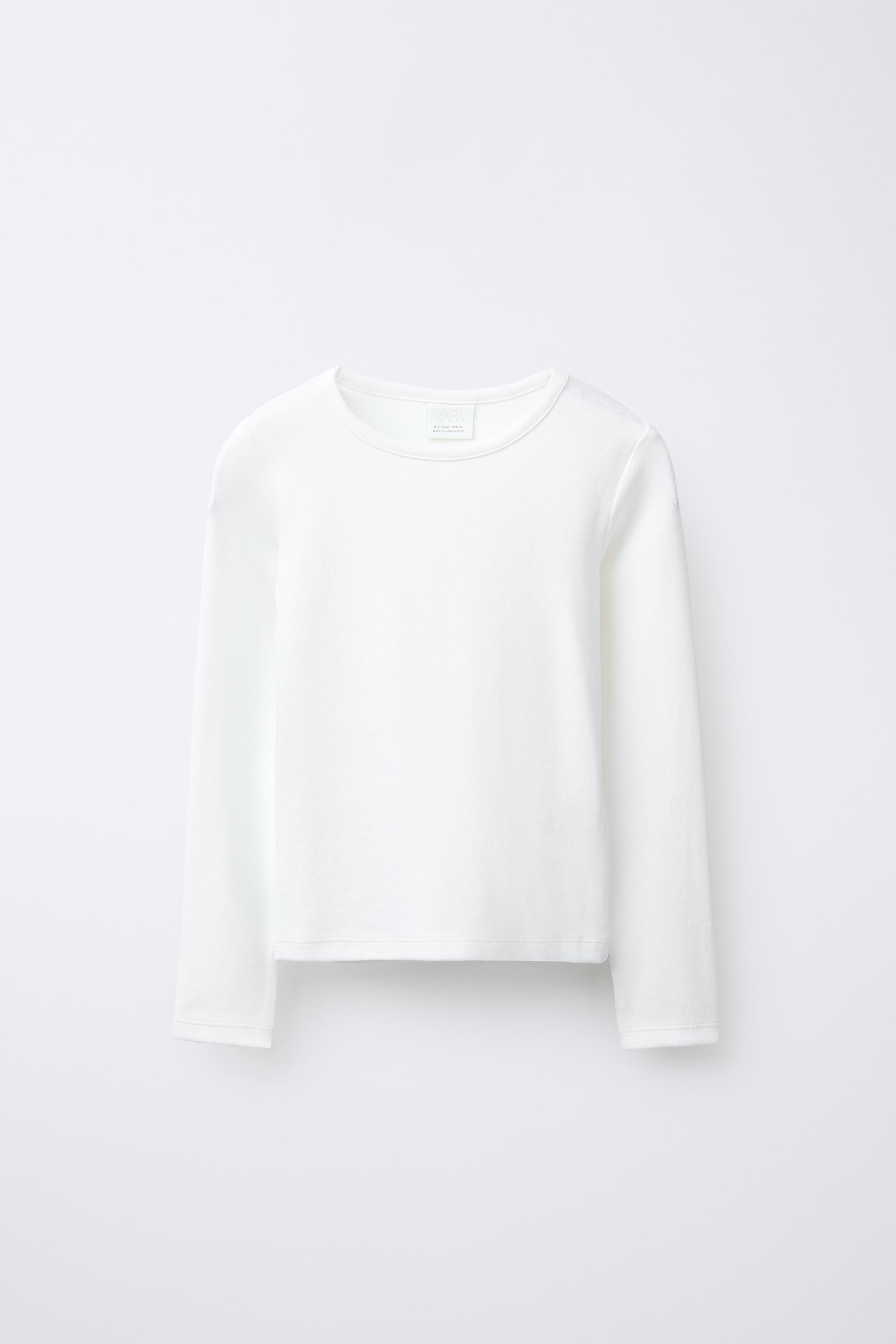 PLAIN T-SHIRT WITH MODAL | Zara UK