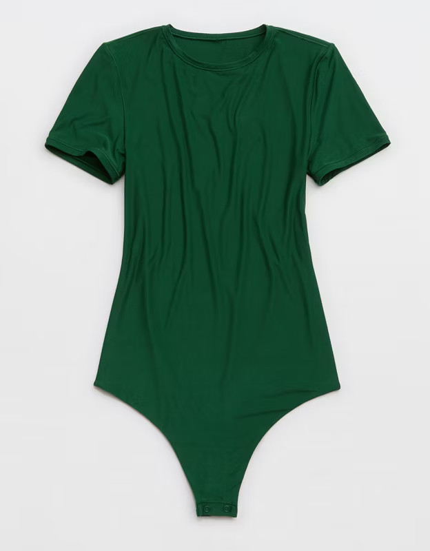 SMOOTHEZ Short Sleeve Bodysuit | Aerie