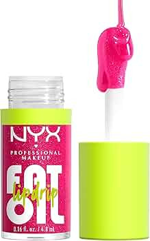 NYX PROFESSIONAL MAKEUP Fat Oil Lip Drip, Moisturizing, Shiny and Vegan Tinted Lip Gloss - Superm... | Amazon (US)