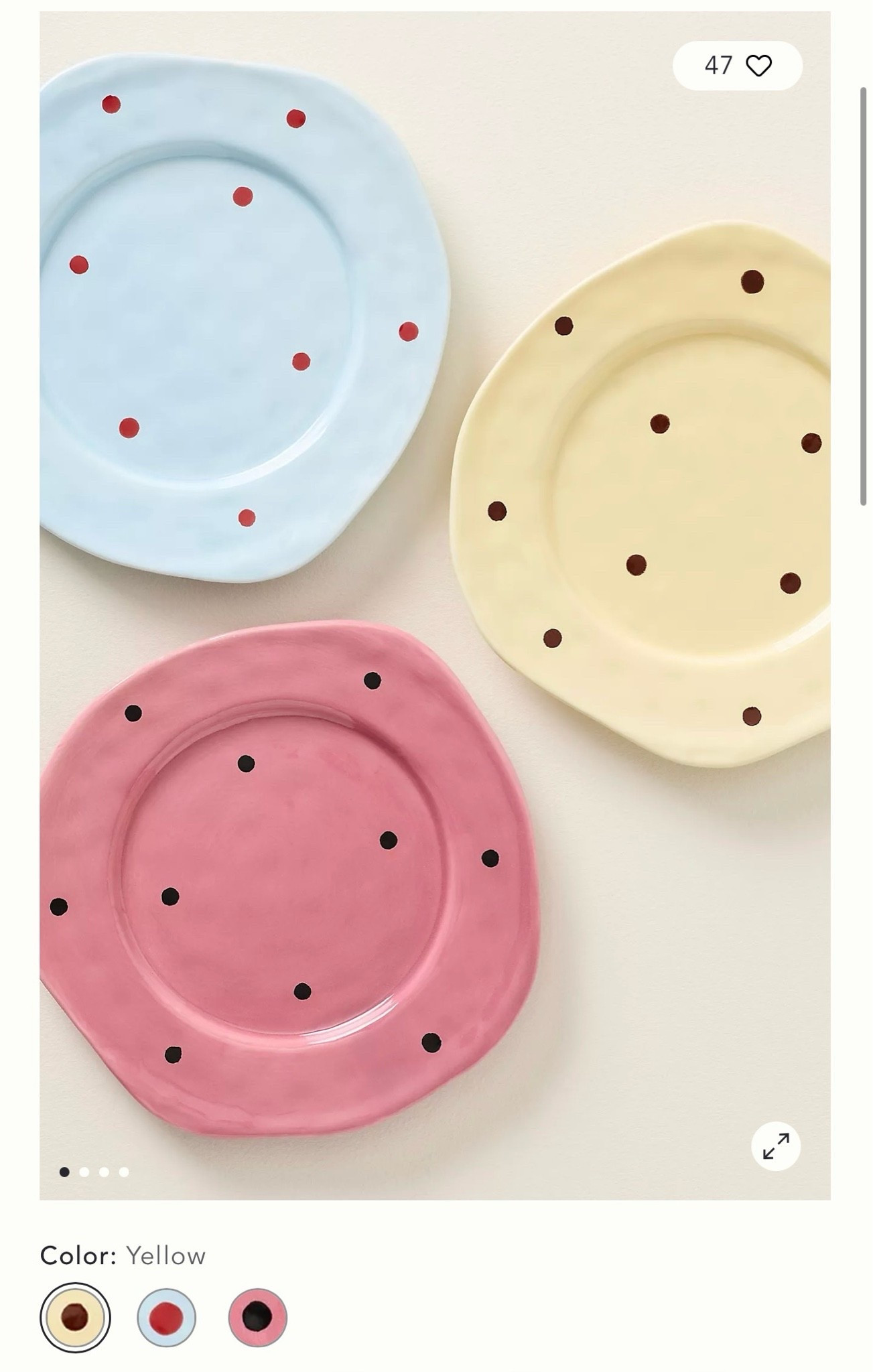 New polka dot plates 😍

#LTKHome #LTKSeasonal #LTKmomlife