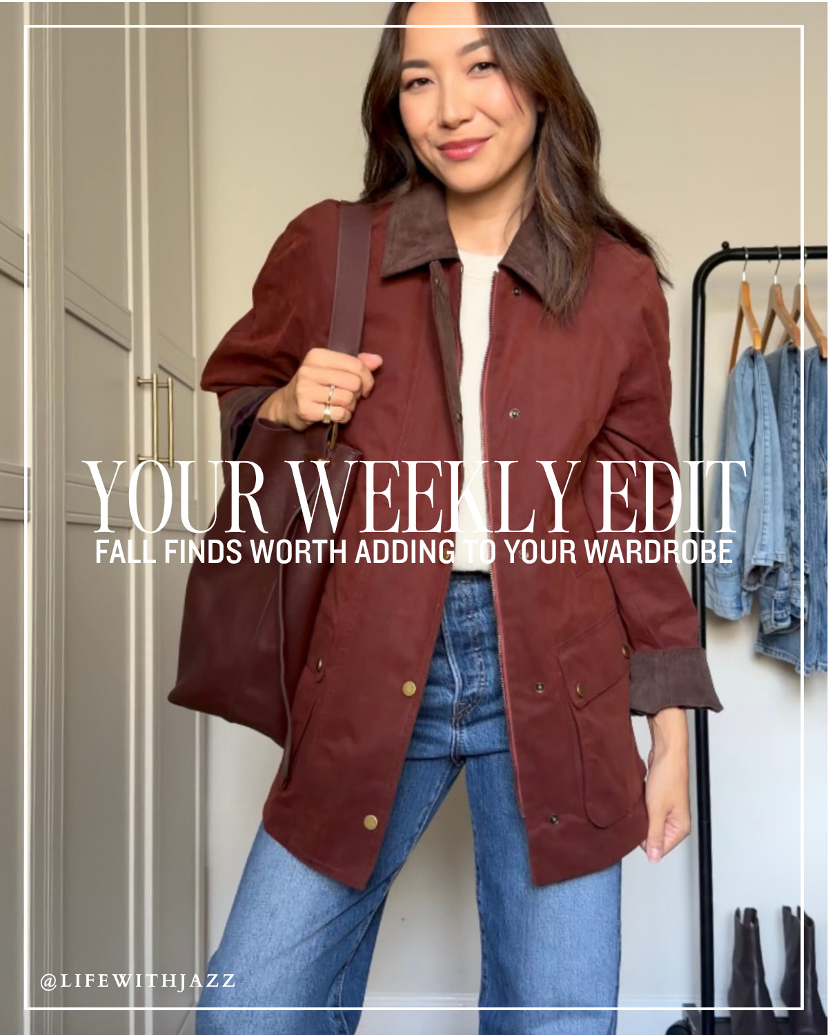 weekly fall finds

fall jackets / barn jacket / alpaca sweater / work pants / trousers / booties / knee high boots / bucket bag / mango / zara / banana republic / abercrombie / aritzia / commense 

 #LTKSeasonal