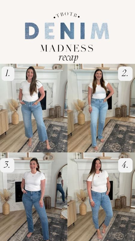 Your favorite denim jeans for spring! Love how these are so easy to dress up or down and even for work if you can wear jeans! 

#LTKworkwear #LTKstyletip #LTKSeasonal