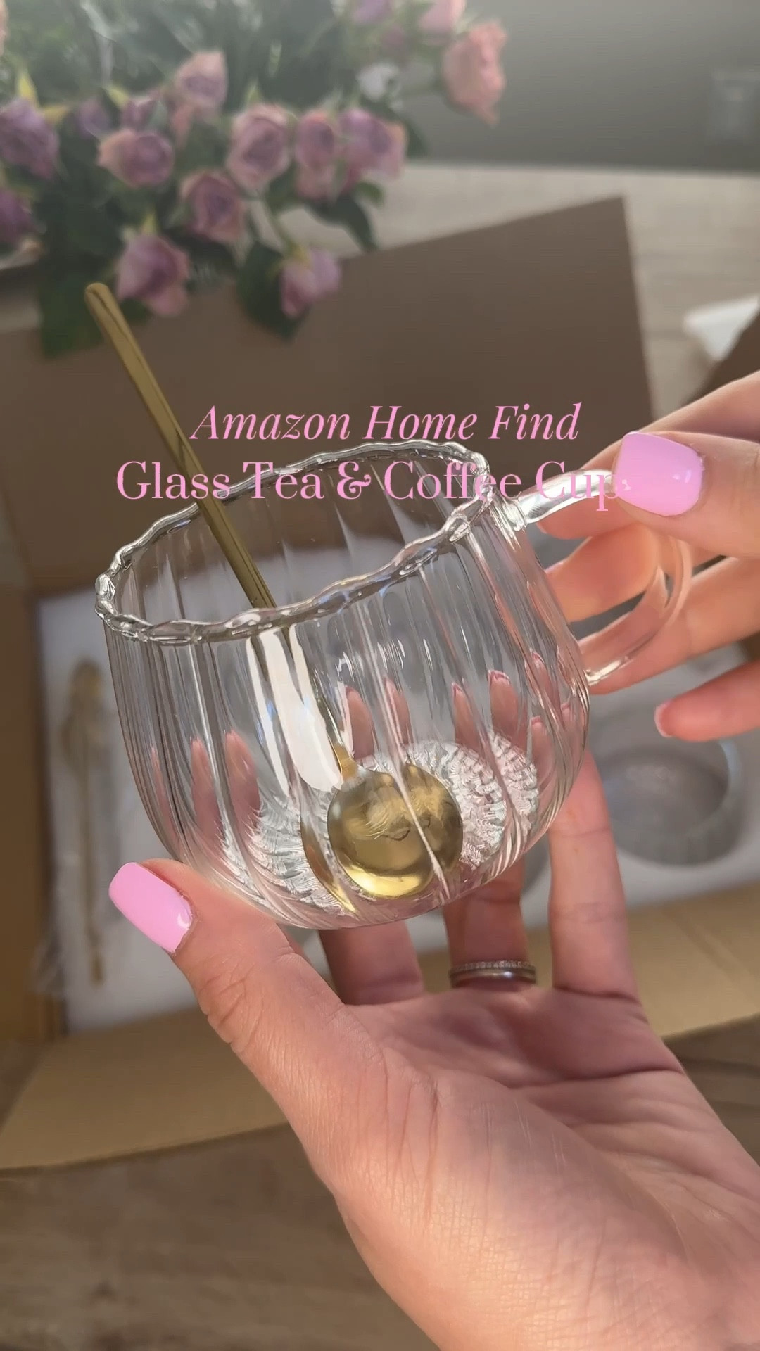 Coffee & Tea Glass Cups 

#LTKHome